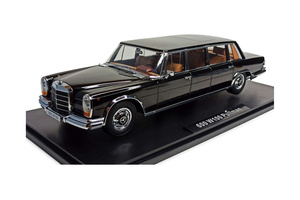 MERCEDES 600 W100 PULLMAN BLACK 1:18 KK SCALE