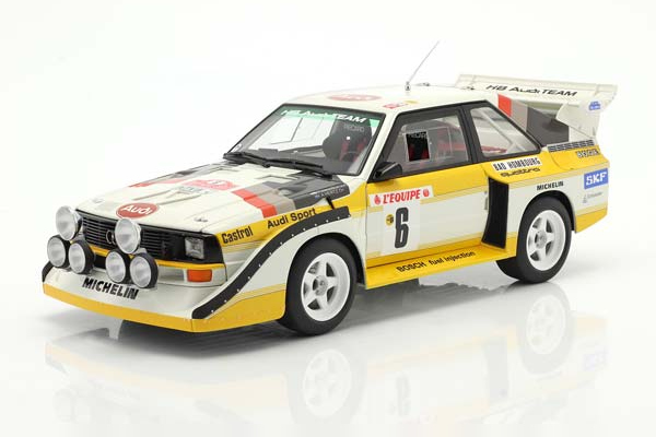 AUDI SPORT QUATTRO S1 NO 6 RALLY MONTE CARLO 1986