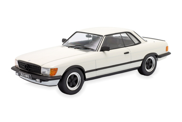 MERCEDES W107 500 SLC 6.0 AMG (C107) YEAR 1985 WHITE / МЕРСЕДЕС 500 БЕЛЫЙ