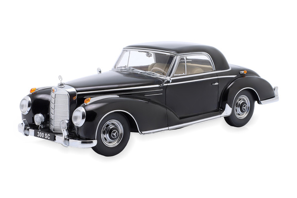 MERCEDES W188 300 SC COUPE 1955 BLACK / МЕРСЕДЕС 300 КУПЕ ЧЕРНЫЙ