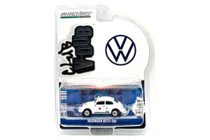 VW VOLKSWAGEN BEETLE "TAXI MEXICO" (2019), WHITE (ДЛИНА МОДЕЛИ 6-10 СМ)