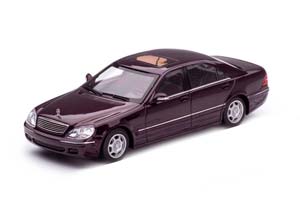 MERCEDES-BENZ S-CLASS (W220) 1998 ТЕМНО-КРАСНЫЙ МЕТАЛЛИК