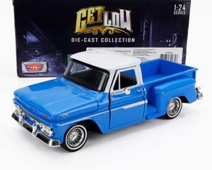GMC C1000 FENDERSIDE PICK-UP 1966, BLUE WHITE