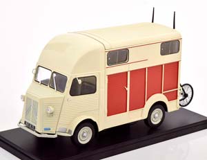 CITROEN TYPE H VAN HEULIEZ HORSE TRANSPORTER CREME BROWN