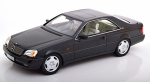 MERCEDES 600 SEC C140 1992 BLACK METALLIC / МЕРСЕДЕС ЧЕРНЫЙ