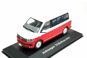 VW VOLKSWAGEN T6 MULTIVAN 2015 RED/WHITE