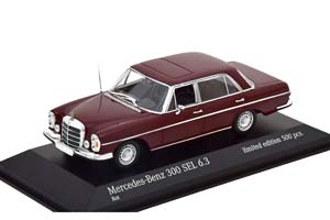 MERCEDES W109 300 SEL 6.3 1968 DARK RED LIMITED EDITION 500 PCS.