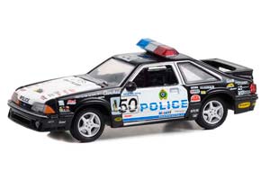 FORD MUSTANG LX "EDMONTON POLICE CANADA" 1993 (ДЛИНА МОДЕЛИ 6-10 СМ)