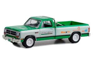 DODGE D-350 ПИКАП 1990 "2023 GREENLIGHT TRADE SHOW EXCLUSIVE" (ДЛИНА МОДЕЛИ 6-10 СМ)