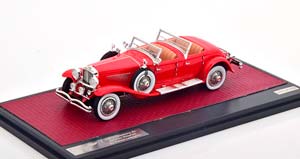 DUESENBERG SJ2583 J-548 TORPEDO PHAETON LA GRANDE OPEN 1930 RED