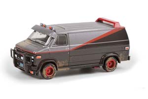 GMC VANDURA (ЗАГРЯЗНЕННАЯ ВЕРСИЯ) 1983 (ИЗ Т/С 'КОМАНДА А") (ДЛИНА МОДЕЛИ 6-10 СМ)