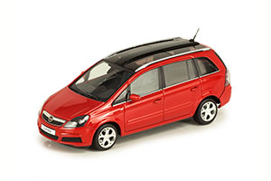 OPEL ZAFIRA B 2005 RED