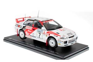 MITSUBISHI LANCER EVO III #7 MITSUBISHI RALLIART MAKINEN/HARJANNE WINNER RALLY 1000 LAKES ЧЕМПИОН МИРА 1996