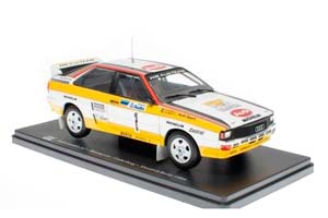 AUDI QUATTRO A2 #1 AUDI SPORT HB BLOMQVIST/CEDEBERG WINNER SWEDISH RALLY ЧЕМПИОН МИРА 1984