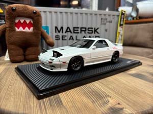 MAZDA SAVANNA RX-7 INFINI (FC3S) WHITE / МАЗДА SAVANNA RX 7 INFINI FC3S БЕЛЫЙ