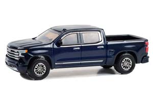 CHEVROLET SILVERADO HIGH COUNTRY 4X4 2023 NORTHSKY BLUE METALLIC (ДЛИНА МОДЕЛИ 6-10 СМ)