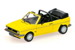 VW VOLKSWAGEN GOLF I CABRIOLET 1980 YELLOW