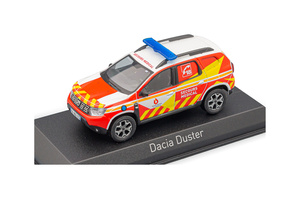 DACIA DUSTER SAPEURS POMPIERS 57 MEDICAL 2020, RED YELLOW