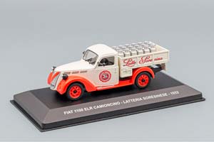 FIAT 1100 ELR CAMIONCINO LATTERIA SORESINESE 1952 RED/BEIGE