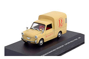 AUTOBIANCHI BIANCHINA FURGONCINO CARTIERE PAOLO PIGNA 1968 BEIGE