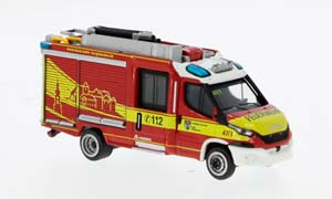 IVECO MAGIRUS DAILY FEUERWEHR (ДЛИНА МОДЕЛИ 3-5 СМ)