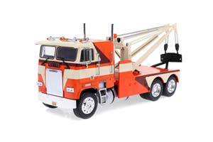 FREIGHTLINER FLA 9664 1984 ORANGE/WHITE/BROWN ЭВАКУАТОР