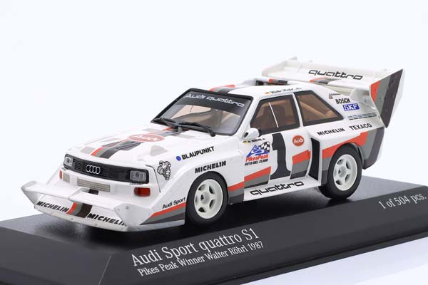 AUDI QUATTRO S1 WINNER PIKES PEAK HILLCLIMB 1987