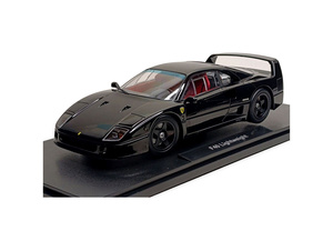 FERRARI F40 LIGHTWEIGHT 1990 BLACK 1:18 KK SCALE