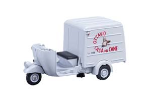 PIAGGIO APE C2 MEZZA CABINA 1959 БЕЛЫЙ