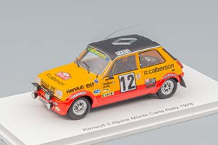 RENAULT 5 ALPINE #12 RALLY MONTE CARLO, FREQUELIN/DELAVAL (1978)