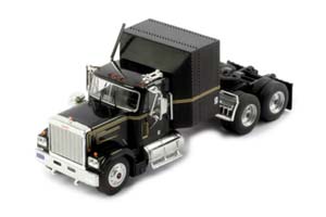 GMC GENERAL 1980 BLACK СЕДЕЛЬНЫЙ ТЯГАЧ (ДЛИНА МОДЕЛИ 6-10 СМ)