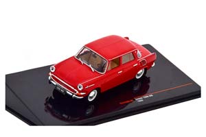 SKODA 1000 MB 1968 DARK RED