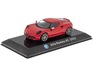 ALFA ROMEO 4C 2013 RED (SUPERCARS SERIA)