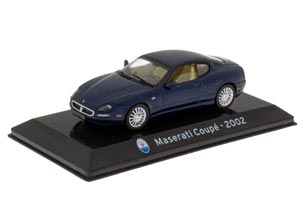 MASERATI COUPE 2002 BLUE (SUPERCARS SERIA)
