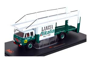 FIAT 673 АВТОВОЗ-ТЕХНИЧКА LANCIA ALITALIA RALLY TEAM 1976 GREEN/WHITE