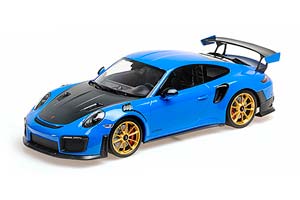 PORSCHE 911 (991.2) GT2RS 2018 BLUE/GOLDEN WHEELS