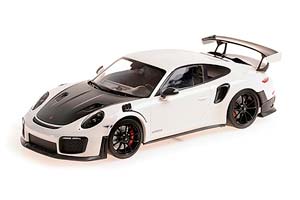 PORSCHE 911 (991.2) GT2RS 2018 WHITE W/ BLACK WHEELS