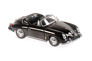 PORSCHE 356 A CABRIOLET 1956 BLACK