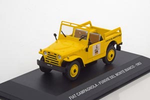 FIAT CAMPAGNOLA 4Х4 FUNIVIE DEL MONTE BIANCO 1963 YELLOW