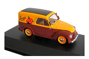 FIAT 500C FURGONCINO MARGA 1950 YELLOW/BROWN