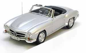 MERCEDES 190 SL W121 CONVERTIBLE 1955 SILVER