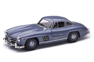 MERCEDES 300 SL W198 GULLWING 1955 LIGHT-BLUE METALLIC