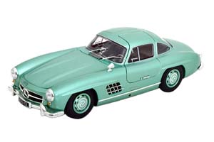 MERCEDES 300 SL W198 GULLWING 1955 LIGHT GREEN