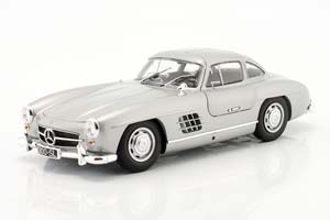 MERCEDES 300 SL W198 GULLWING 1955 SILVER / МЕРСЕДЕС ГУЛЛВИНГ СЕРЕБРИСТЫЙ