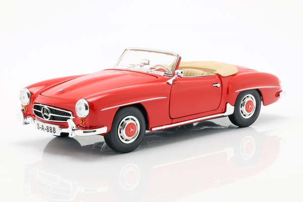 MERCEDES 190 SL 1955 RED / МЕРСЕДЕС 190 КРАСНЫЙ