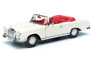 MERCEDES 280 SE 1967 CREAM WHITE / МЕРСЕДЕС 280 КРЕМОВЫЙ