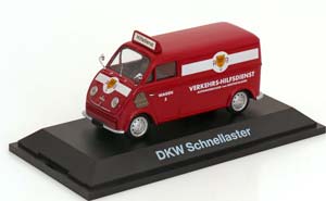 DKW SCHNELLASTER VERKEHRS-HILFSDIENST, RED WHITE