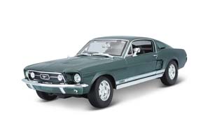 FORD MUSTANG GTA FASTBACK 1967 GREEN METALLIC / ФОРД МУСТАНГ ЗЕЛЕНЫЙ