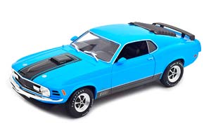 FORD MUSTANG MACH 1 1970 BLUE/BLACK / ФОРД МУСТАНГ ГОЛУБОЙ