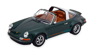 PORSCHE SINGER 911 TARGA DARK-GREEN METALLIC
